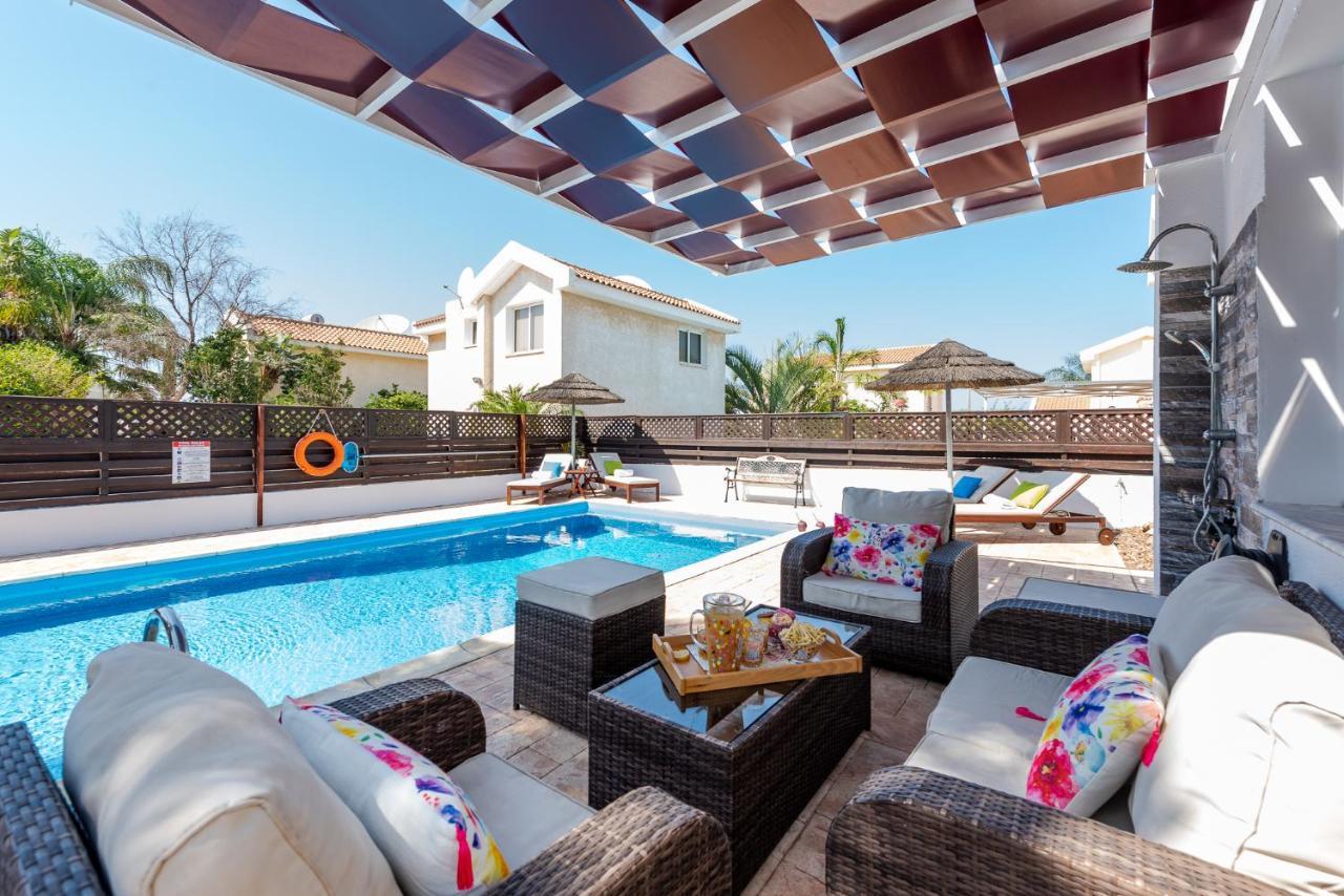Villa Willow Mandali By Ezoria Villas Protaras Exterior foto